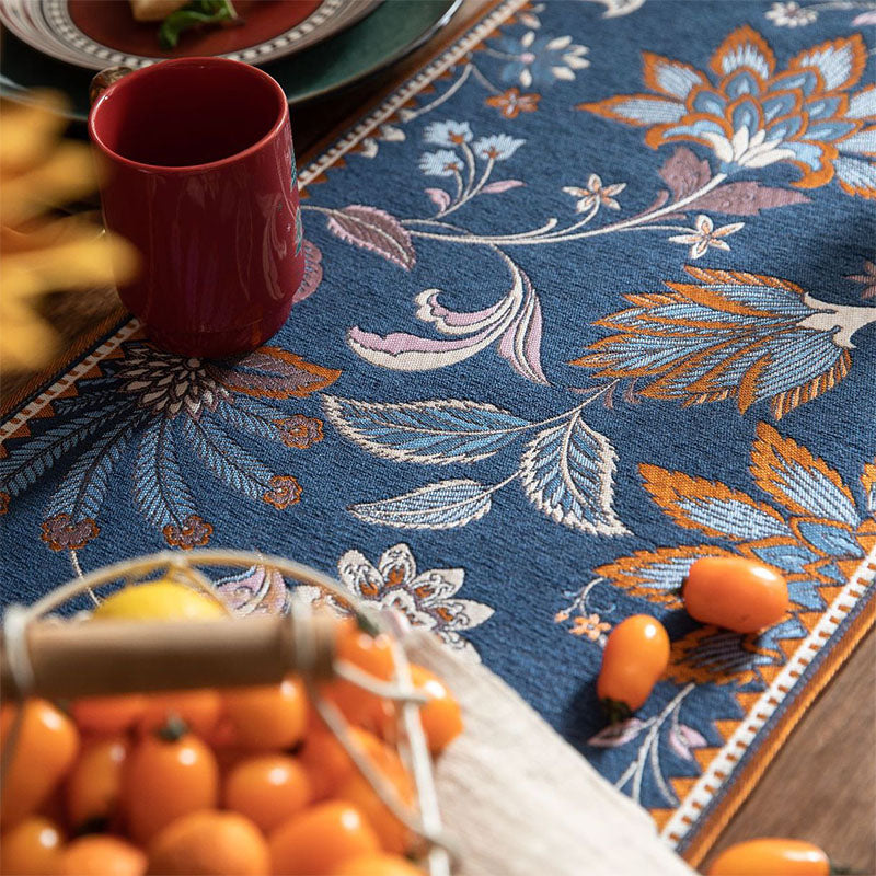 Royal Floral Table Runner