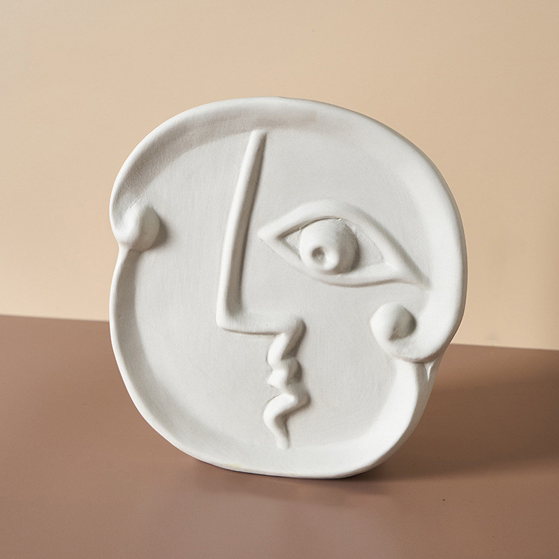 Abstract Face Vase