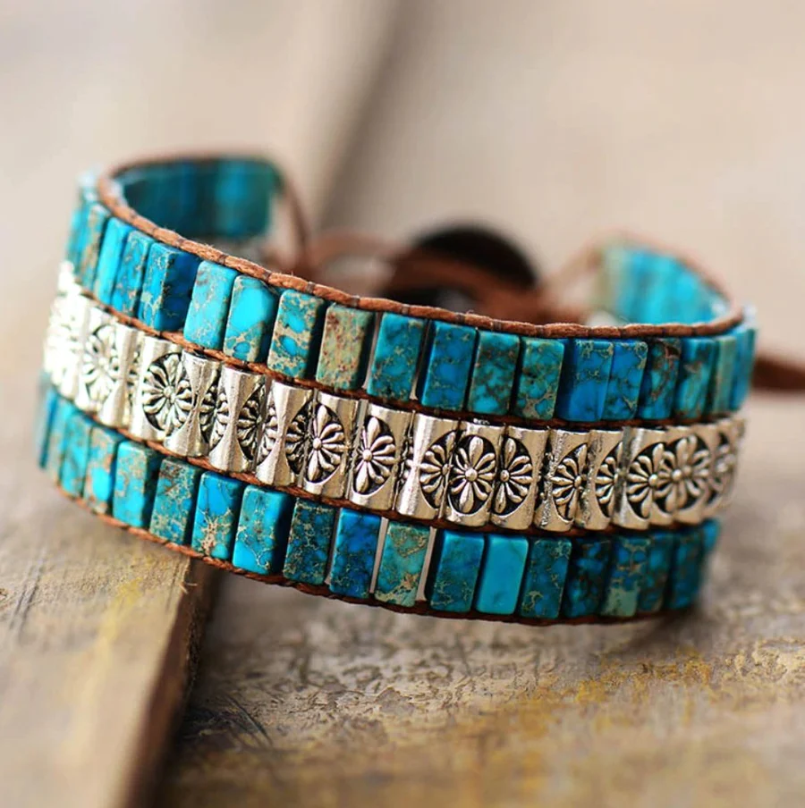 Turquoise Wrap Bracelet