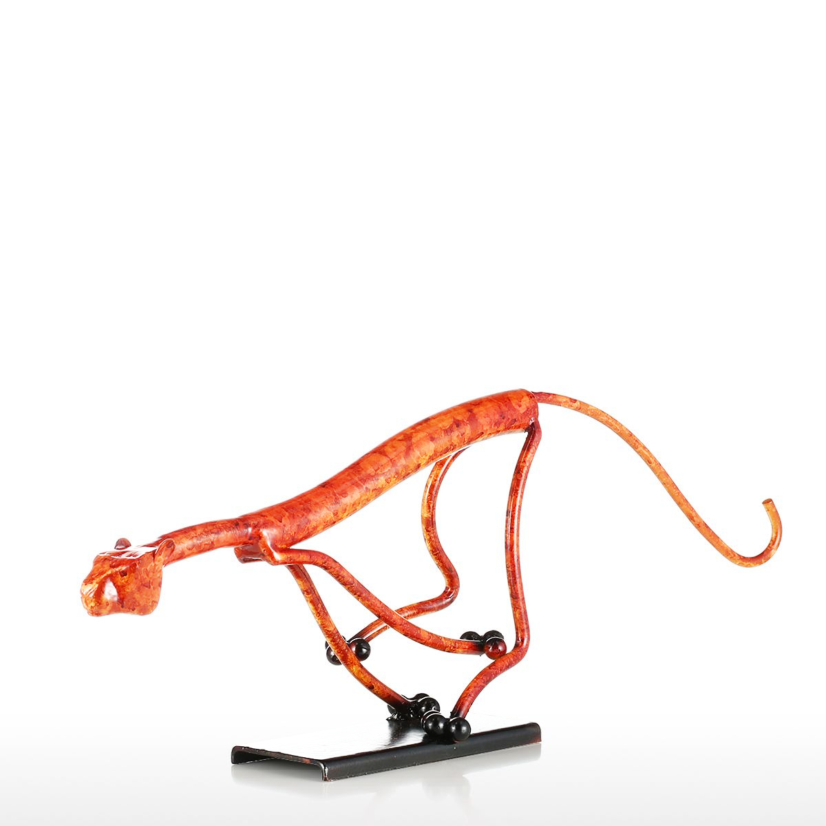 Abstract Leopard Ornament