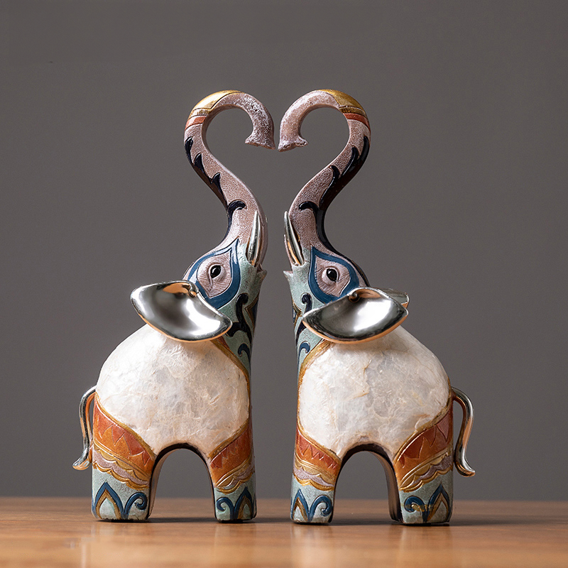 Elephant Family Decor Set