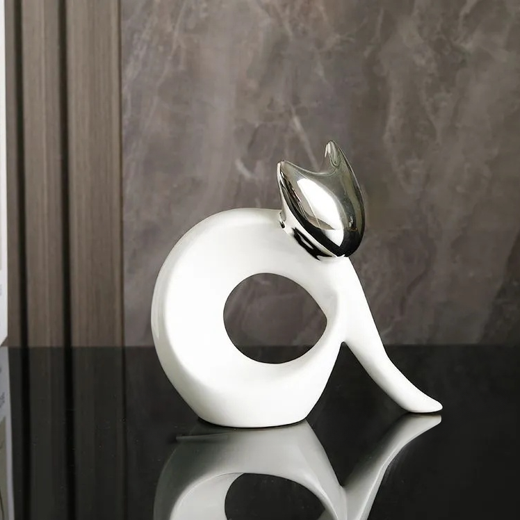 Modern Cat Ornaments