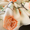 Rose Silk Scarf