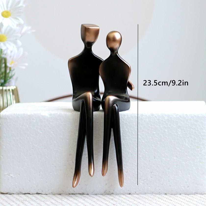 Sitting Couple Ornament