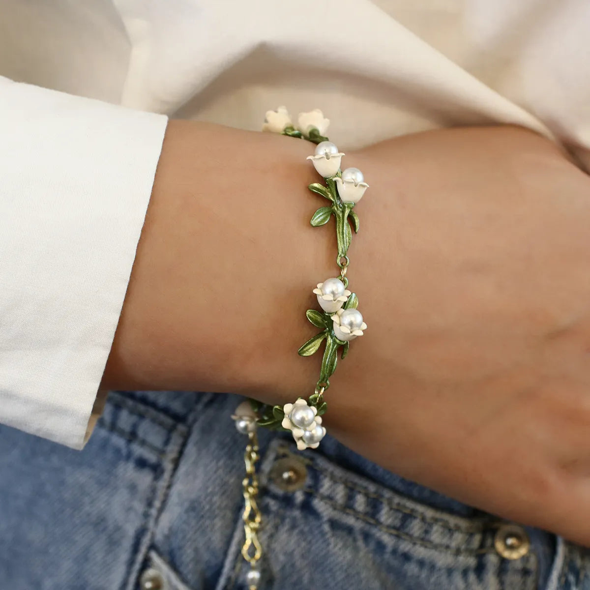 Lily of the Valley Jewelry Set