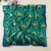 Peacock Silk Scarf