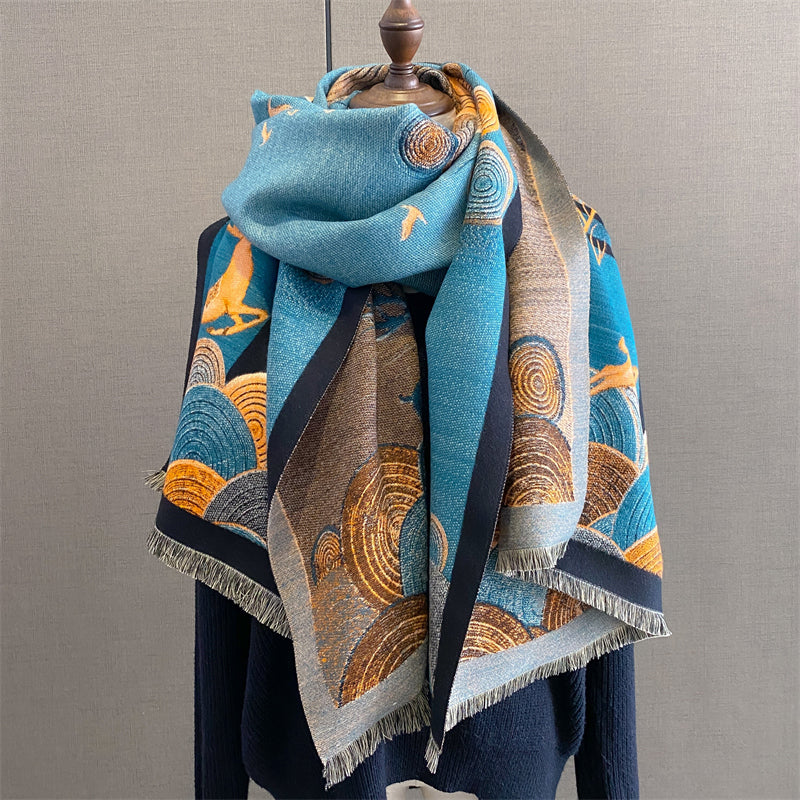 Tree of Life Pashmina Scarf