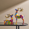 Abstract Deer Display Set