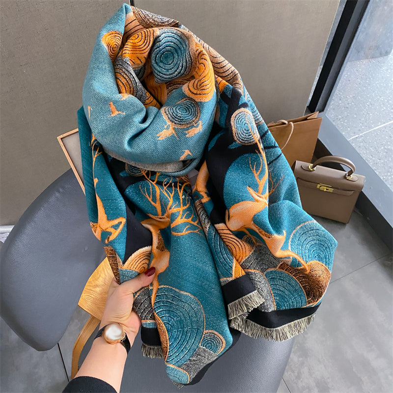 Tree of Life Pashmina Scarf