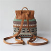 Leather Bohemian Backpack