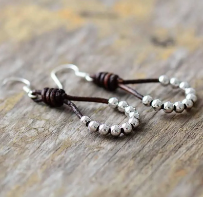 Leather Boho Earrings