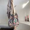 Knitted Boho Tote Bag