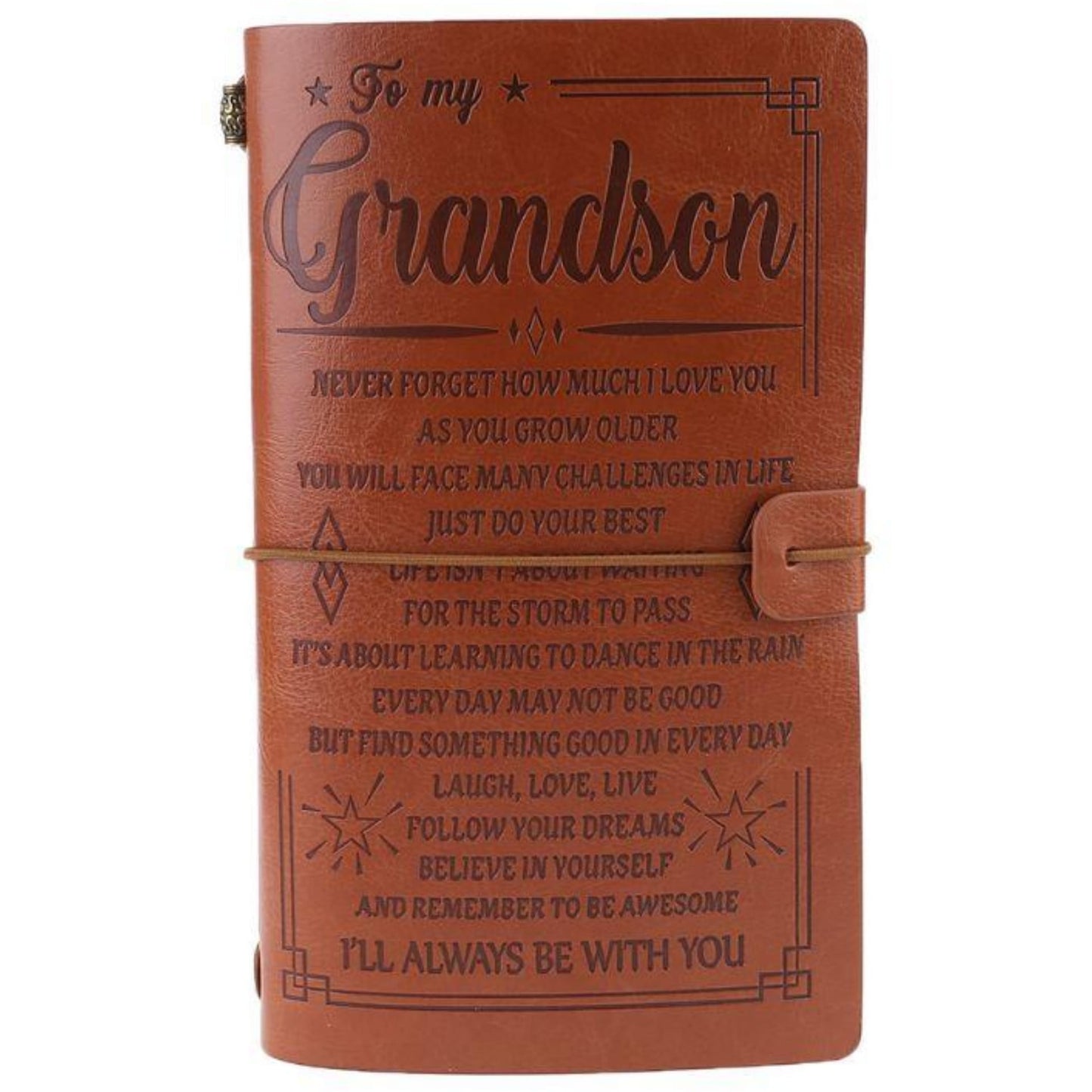 The Vintage "Never Forget How Much I Love You" Journal