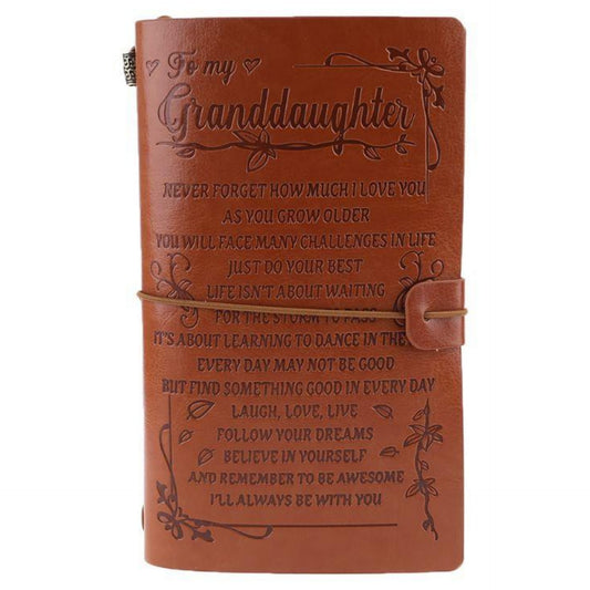 The Vintage "Never Forget How Much I Love You" Journal