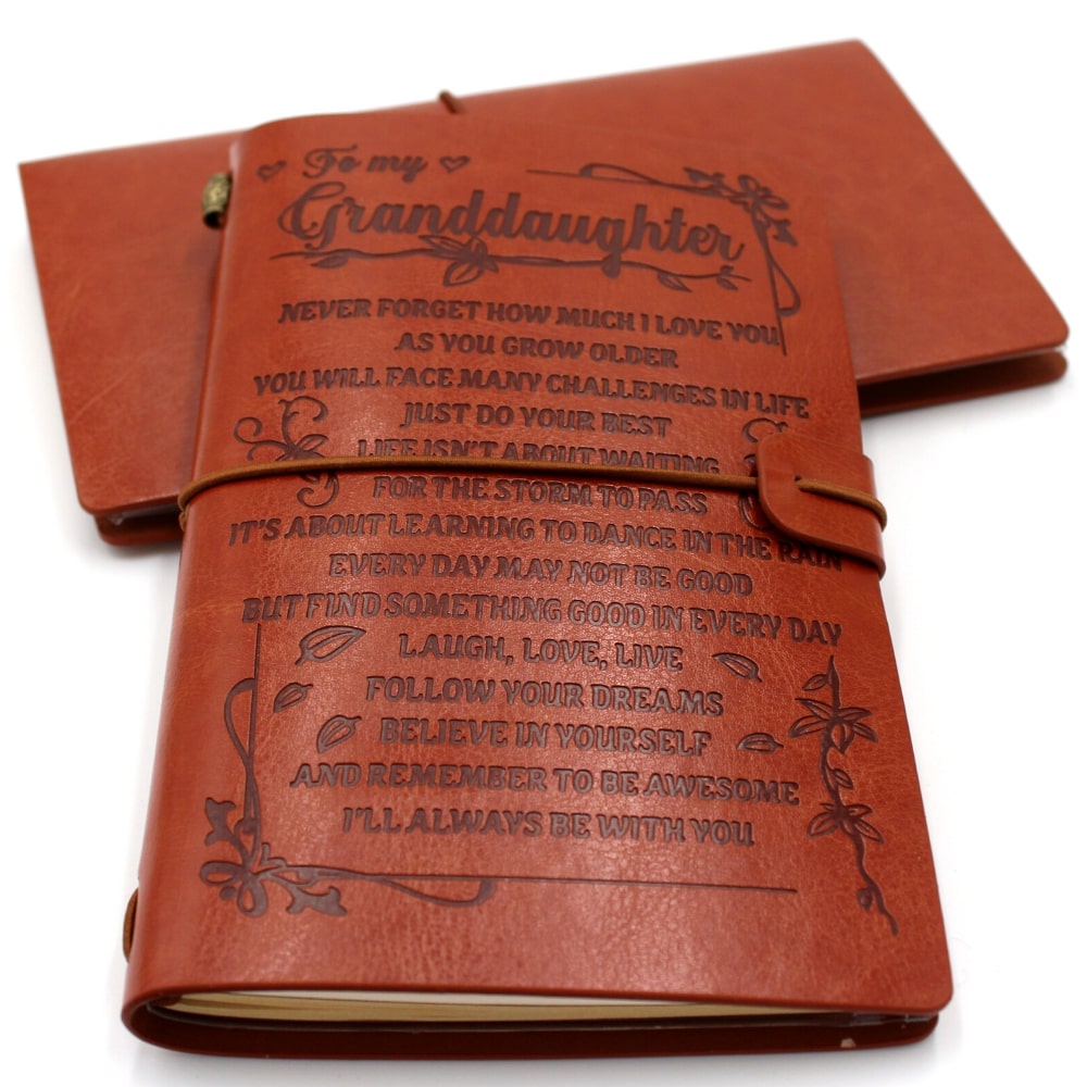The Vintage "Never Forget How Much I Love You" Journal