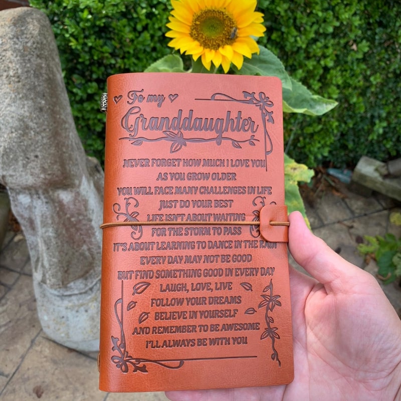 The Vintage "Never Forget How Much I Love You" Journal