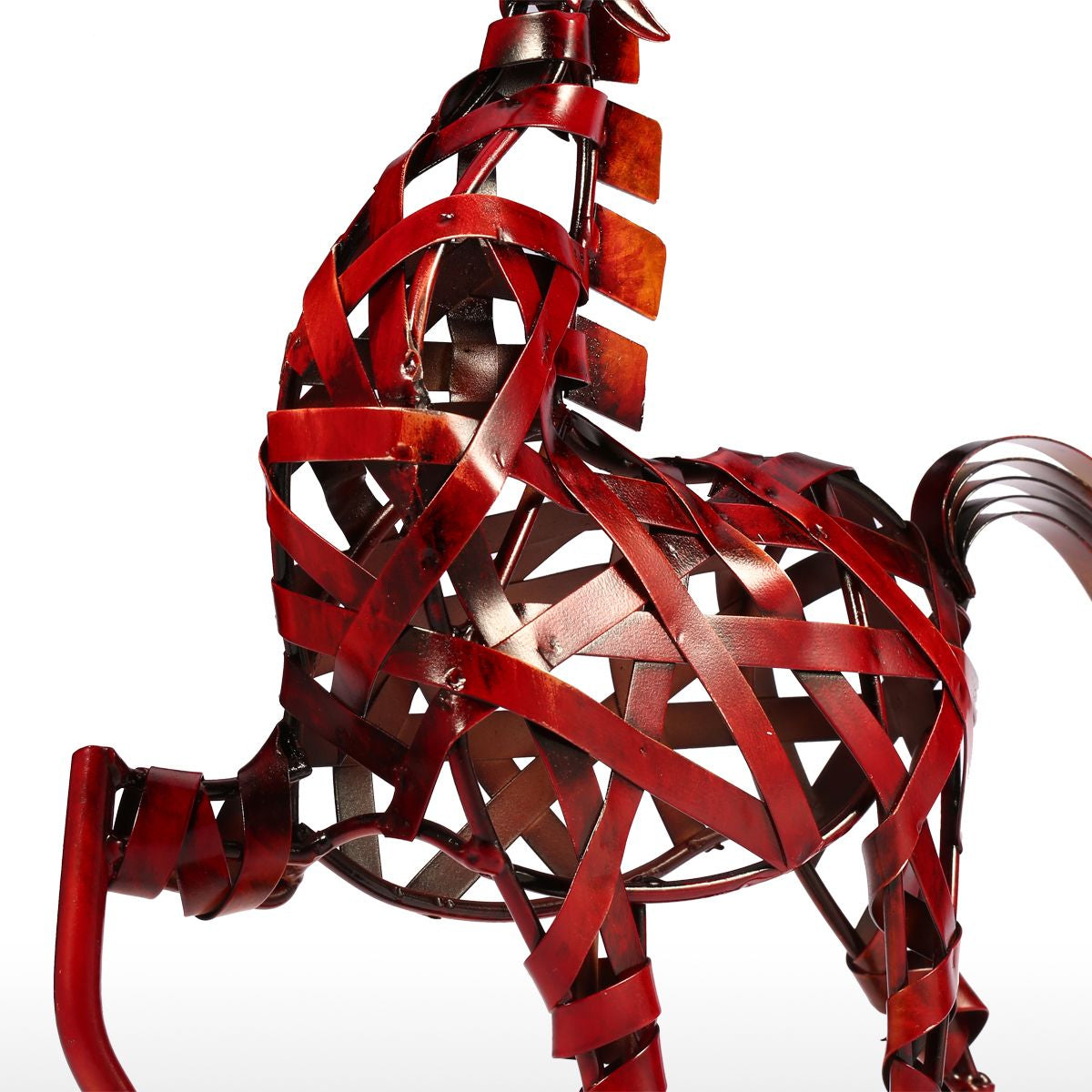 Horse Woven Metal Ornament